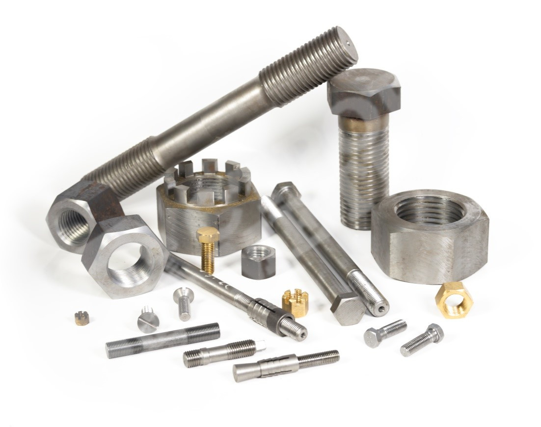 Крепёж, произведённый в цеху