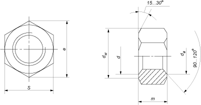 Схема стандарта ГОСТ 5915-70