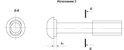 Болт стыковой, класс точности C (ГОСТ 11530-93)