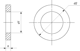 Шайба к высокопрочным болтам (ГОСТ Р 52646-2006 (ISO 7415))