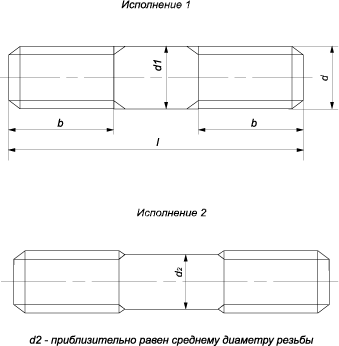 Шпилька ГОСТ 22042-76