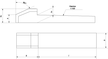 Шпонка клиновая врезная с головкой (DIN 6887 (ISO 774))