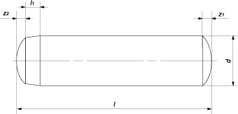 Штифт цилиндрический закаленный (DIN 6325 (EN ISO 8734-A))